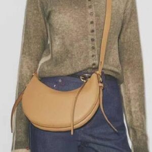 Tory Burch Ramy Tan Crossbody Bag